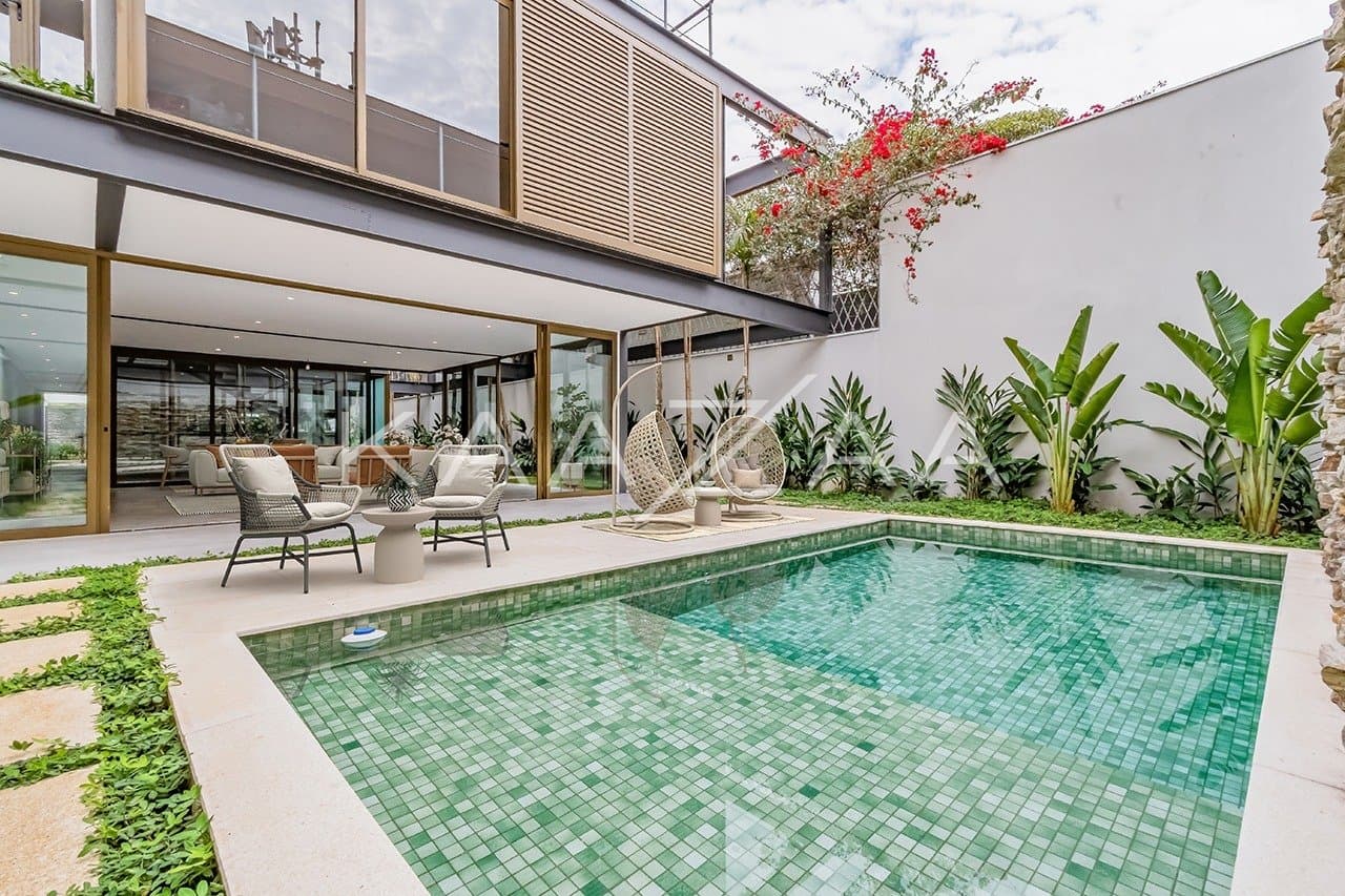 Um projeto único: Arquitetura de autor nesta casa contemporânea no Jardim Paulista. - Foto 1