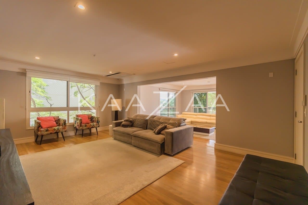 Amplitude e bem estar, neste apartamento com 5 suítes e 468m² em Moema. - Foto 7
